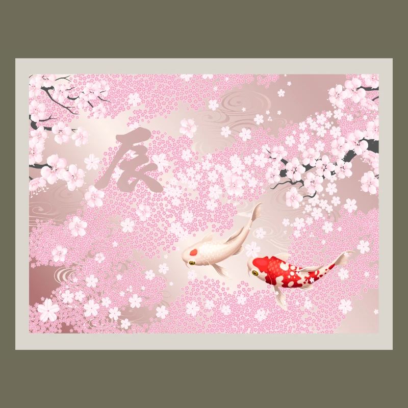 Koi Harmony: Ein neues Jahr Blüte 2024 Koi