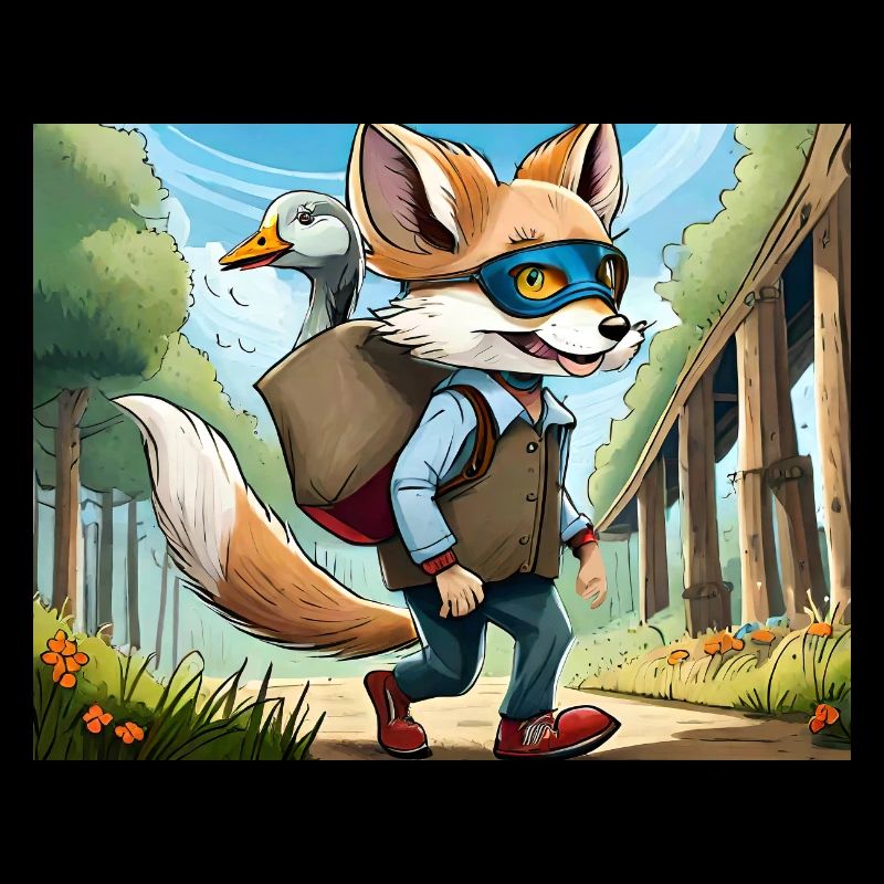 Deutsche Kinderreime illustrierter Comic Backen, Backen