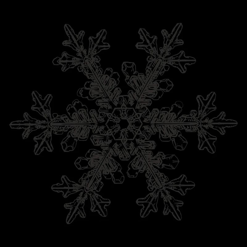 snowflake 7 black