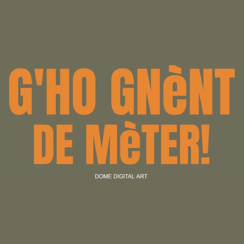 Dialecte brescien Épique, belles phrases drôles