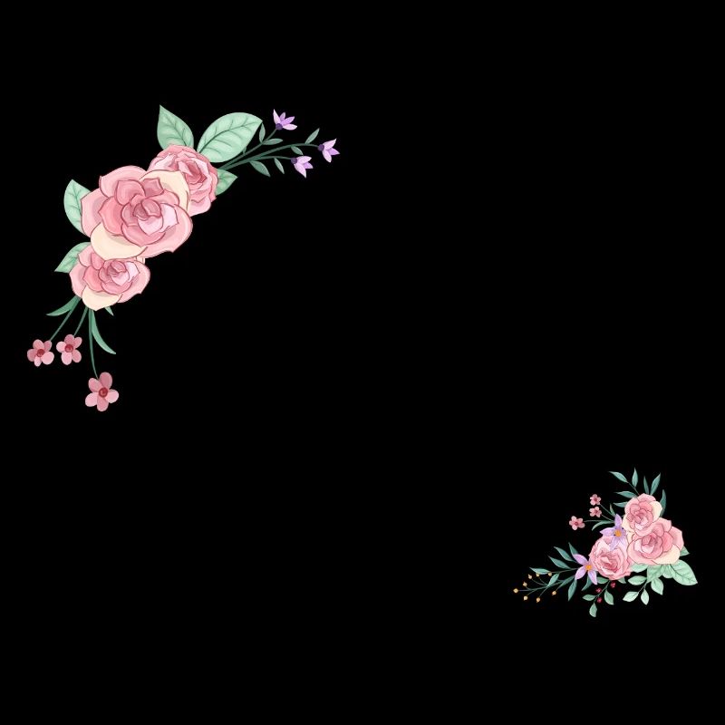 Buchstabe h Blumen