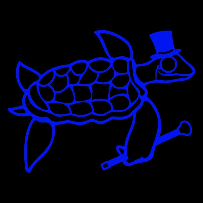 Mr. Turtle Sir Monocle Top Hat Rich