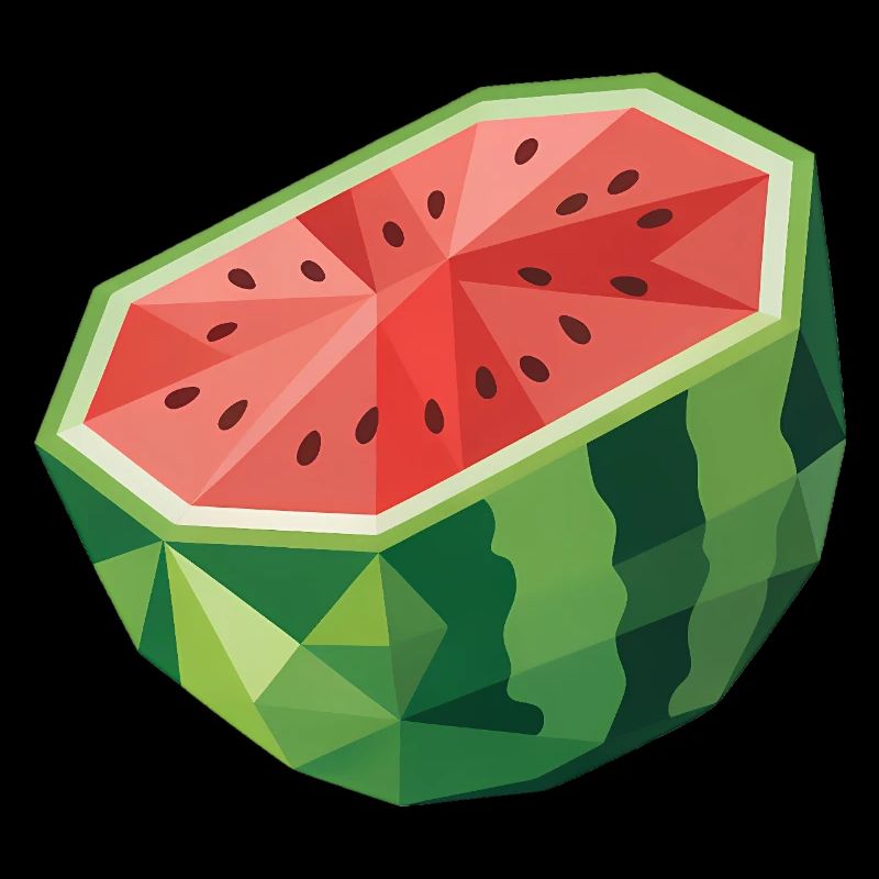 Melon - Cool Fruit Logo