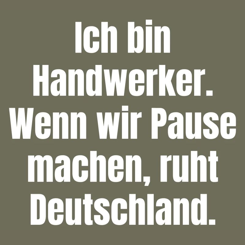 Handwerker Pause Deutschland