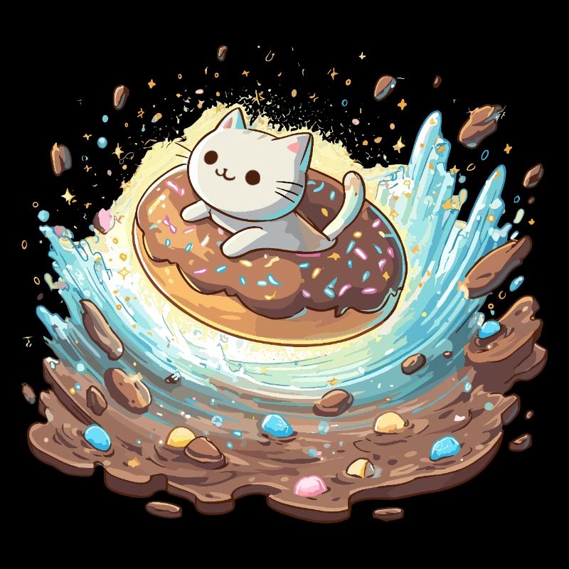 Kawaii Cats Donut