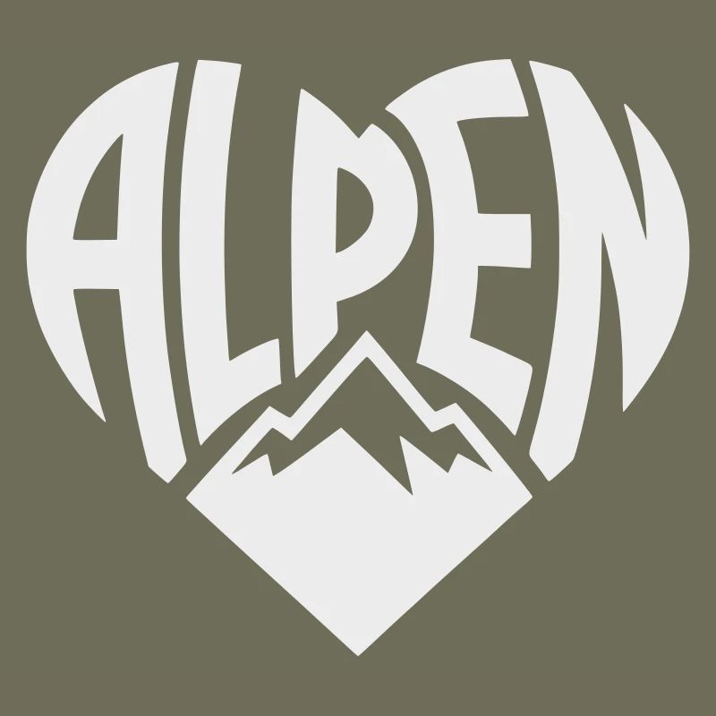 Alpen HerzTypo 