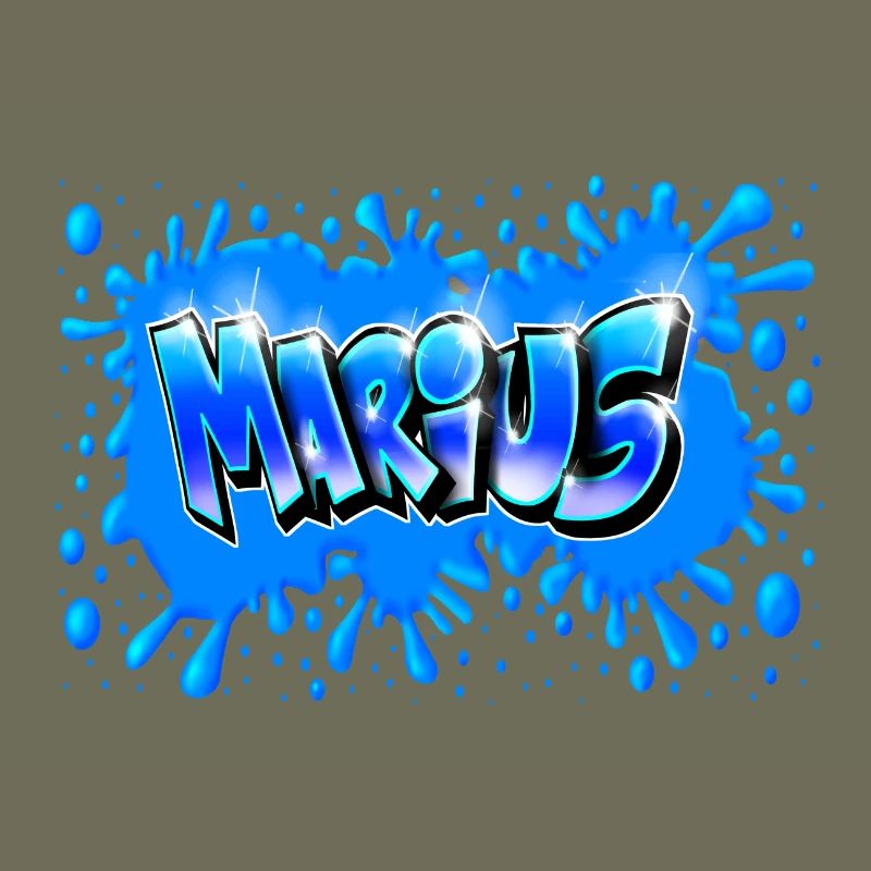 MARIUS GRAFFITI NAME PRINTABLE