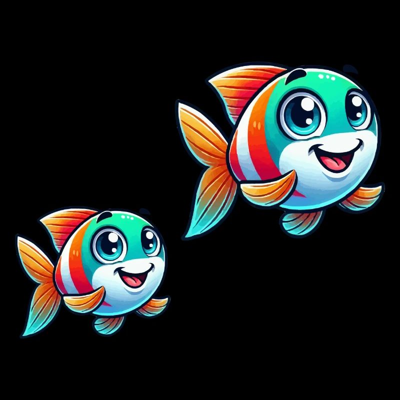Fische Comic