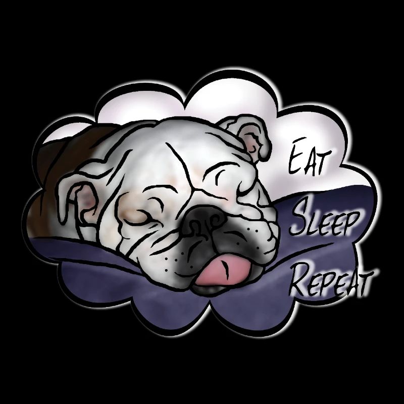 Eat Sleep Repeat Bulldog