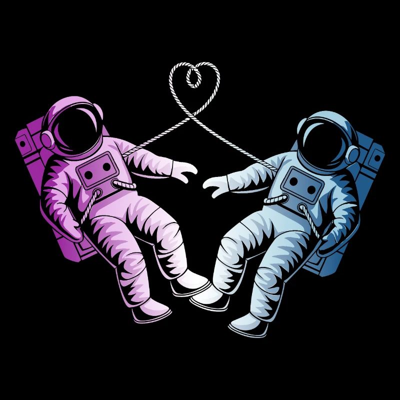 2 verliebte Astronauten