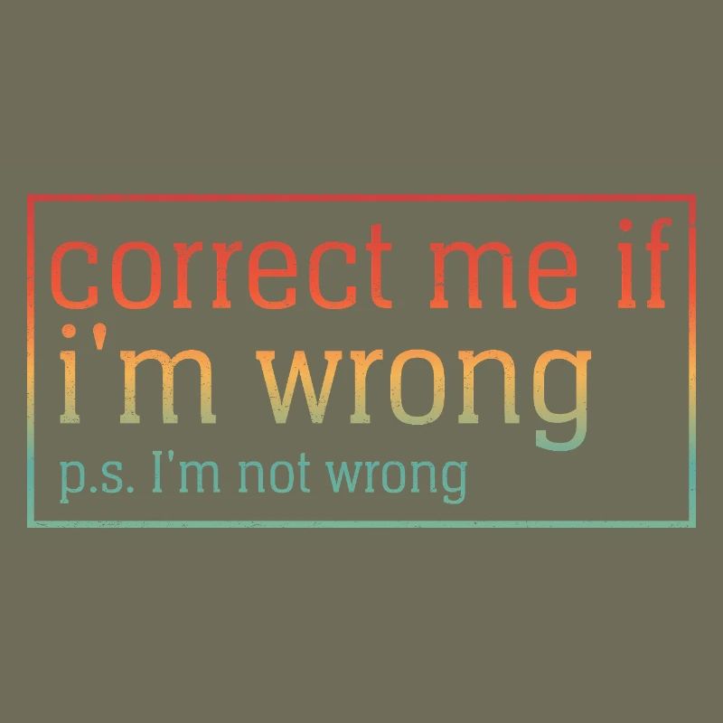 Correct me if I'm wrong