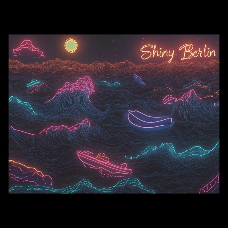 Shiny Berlin Neon waves