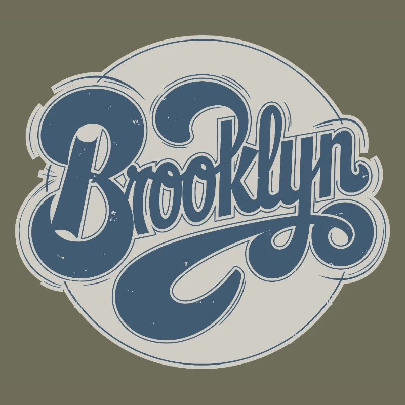 Vintage Brooklyn Typography