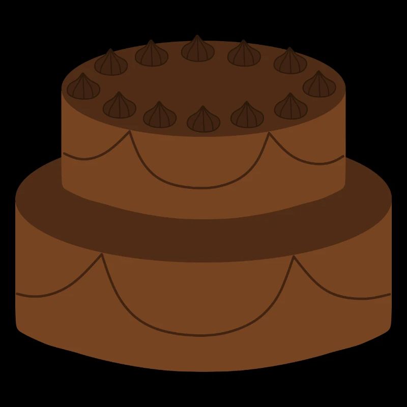 Two-Tier Chocolate Cake