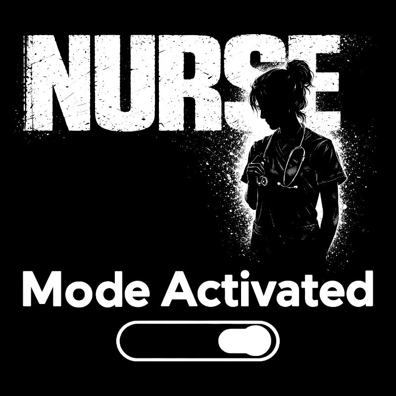 T-shirt activé en mode infirmière cadeau drôle d’infirmière