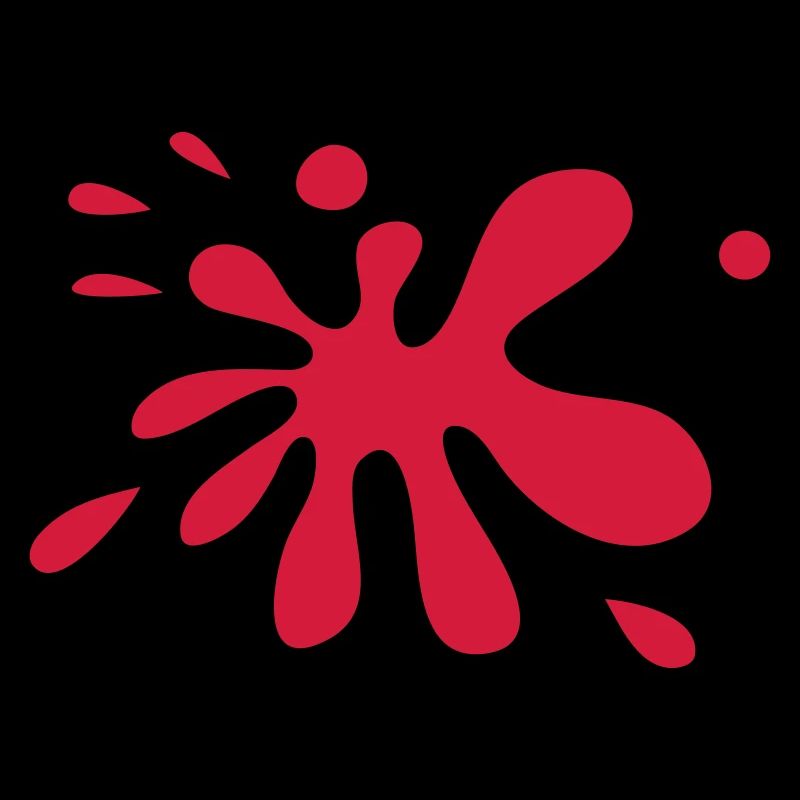 Red Paint Splat