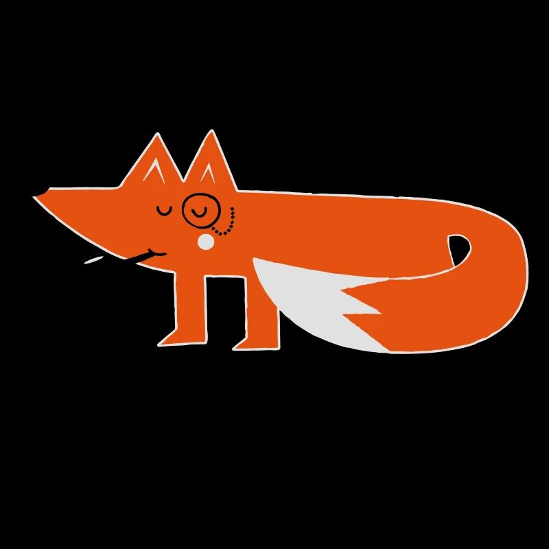 Fuchs Fox Philosophie sprüche geek nerd