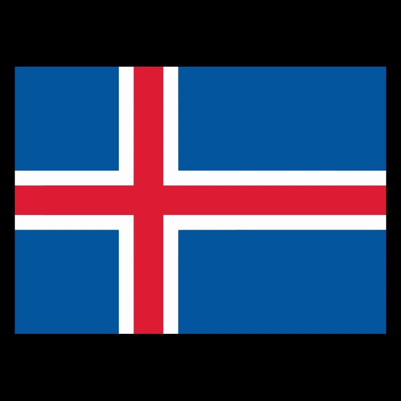 Iceland flag / Drapeau Islande