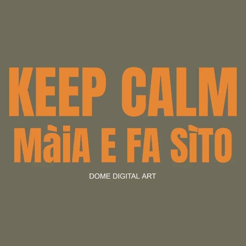 Garder son calme Dialecte de Brescia 1