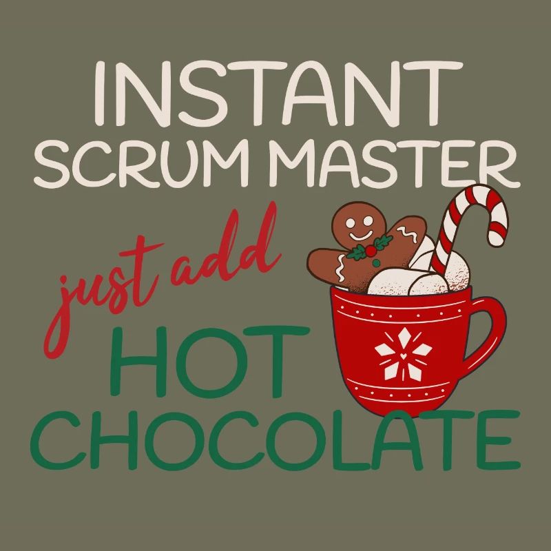 Instant Scrum Master ajouter Chocolat chaud Noël