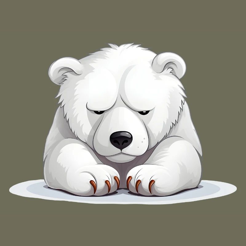 Grumpy Eisbär
