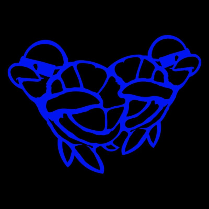 2 Water Turtle Dabbing Dab Dance Sunglasses