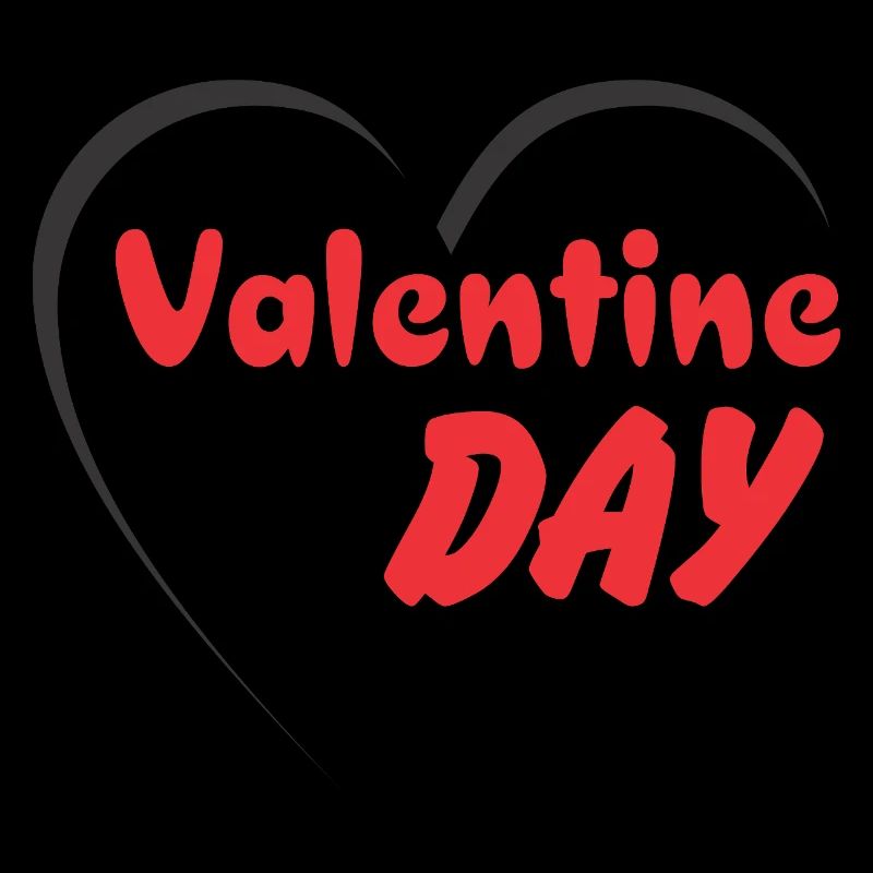 Écriture du cœur de la Saint-Valentin