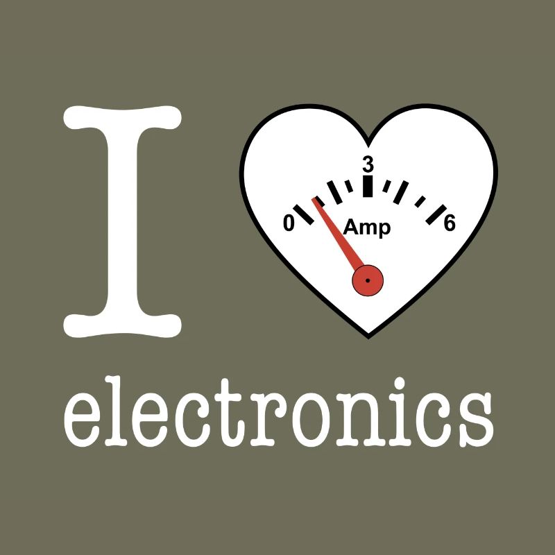I love Electronics - electronics / gift idea