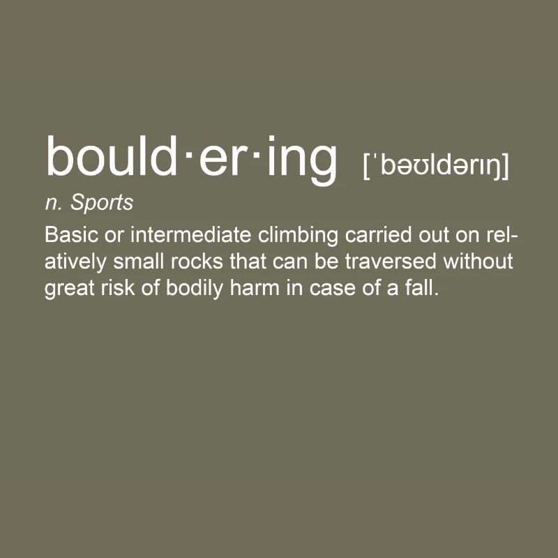 bouldering
