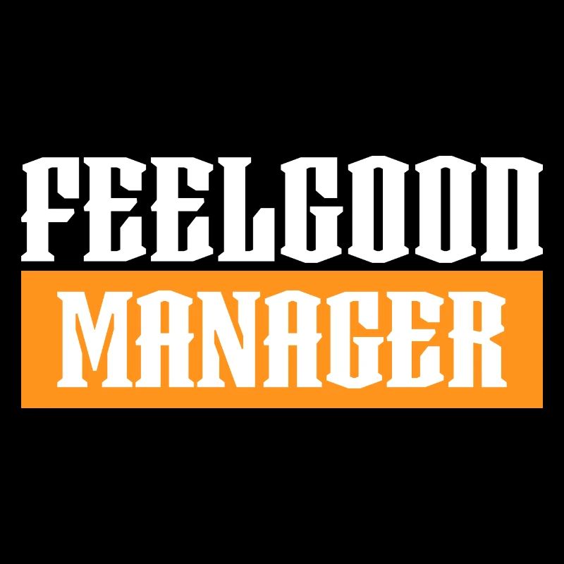 Agence Feelgood manager tshirt orange noir