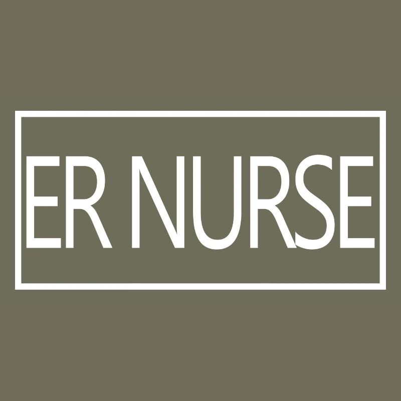 ER Nurse Proud Graduated Nursing Student