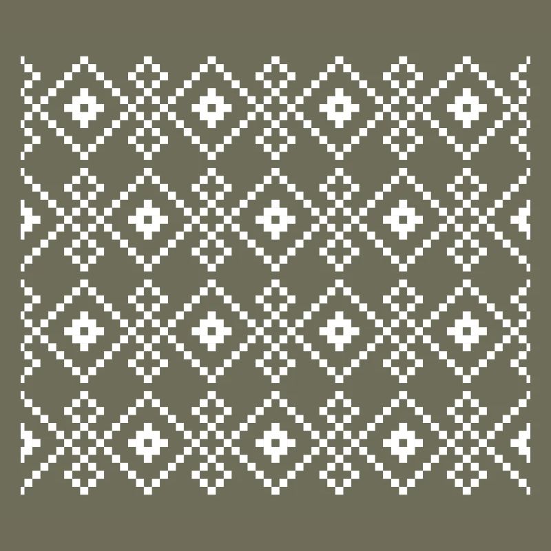 Weihnachtlicher Uni-Pullover (dunkel)
