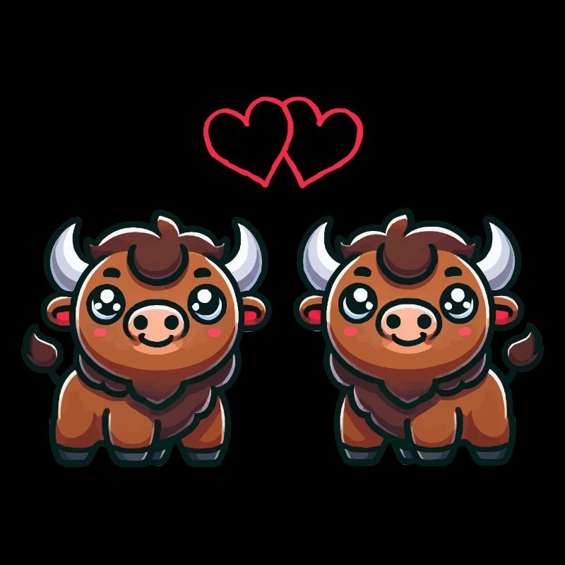 Bison Comic Love