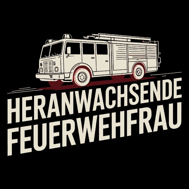 Heranwachsende Feuerwehrfrau – Geschenkidee