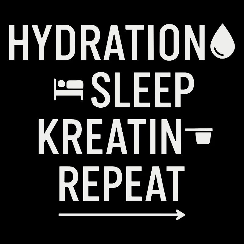 Hydration Sleep Creatine Repeat