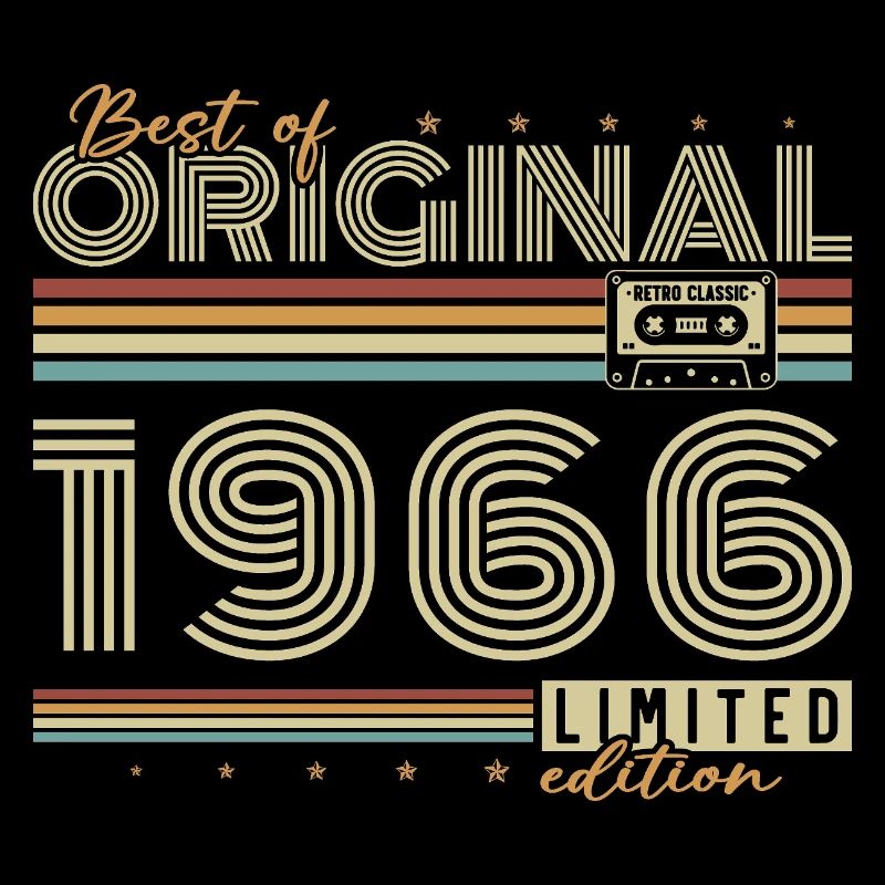 1966 Vintage Retro Geburtstagsgeschenk