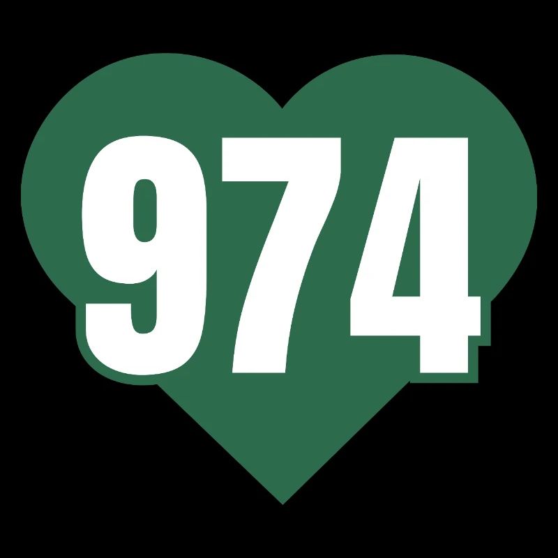 Coeur 974 Code Vert