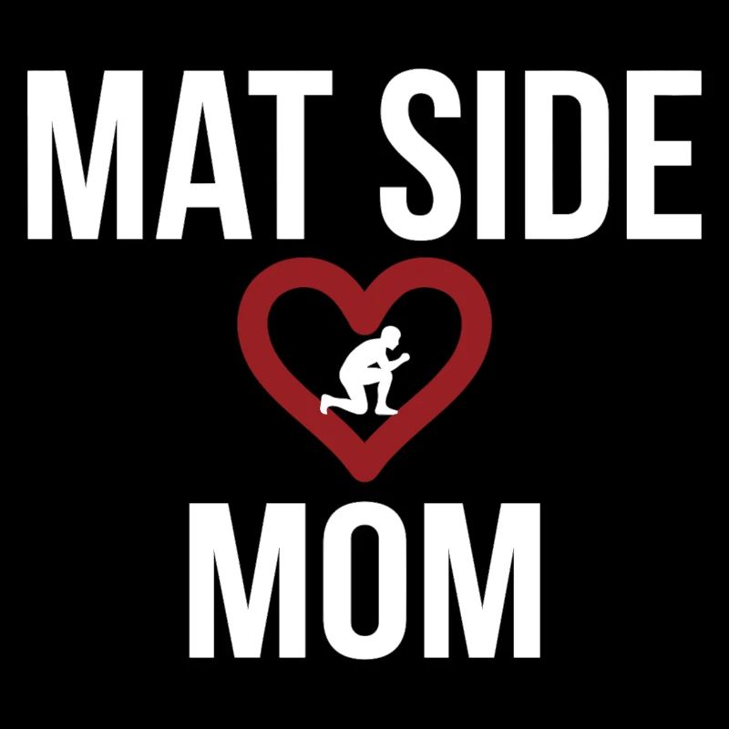 Mat Side Mom Heart Design