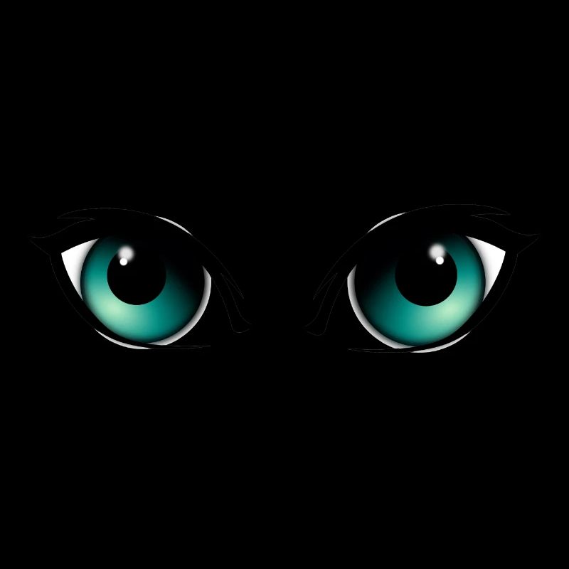 eyes green