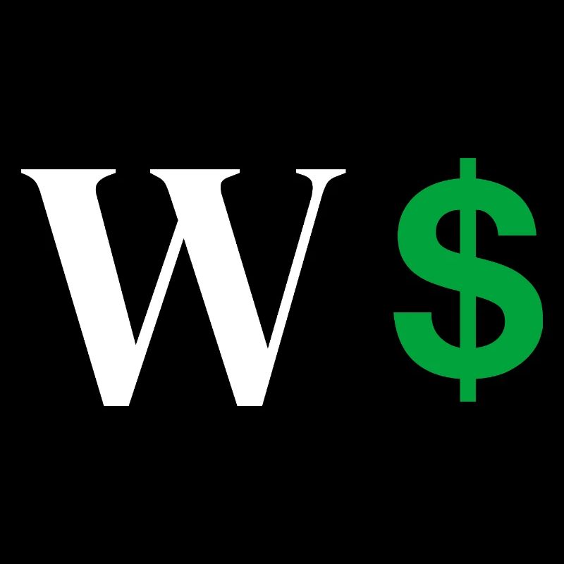 Buchstabe w Dollar