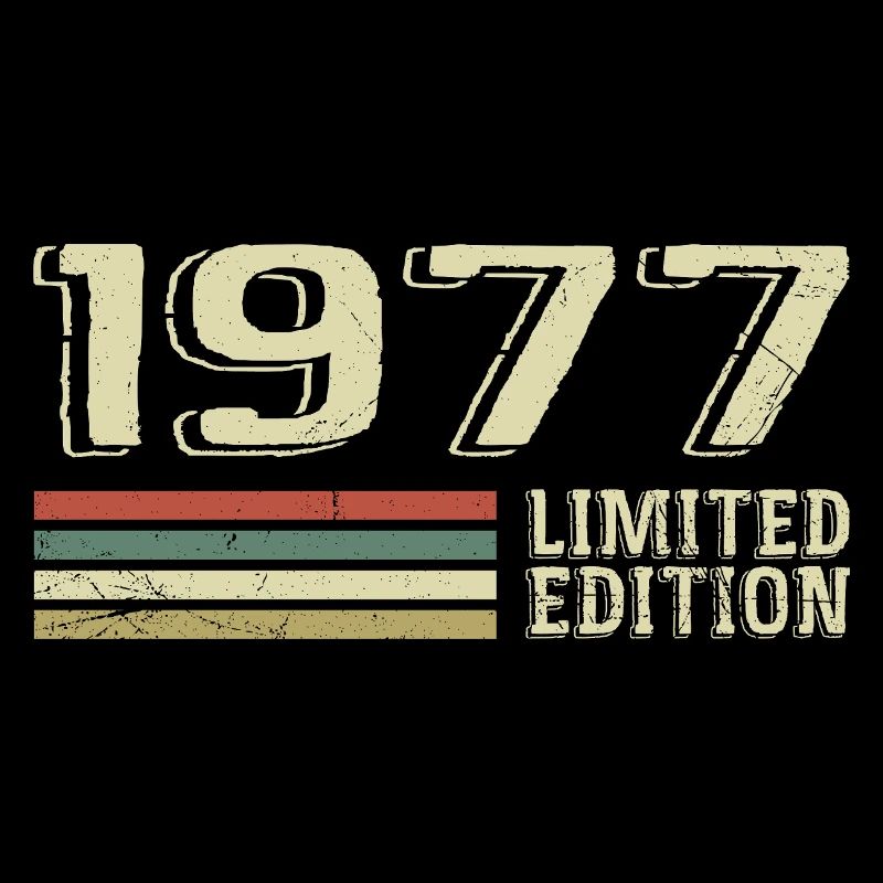 Born In 1977 Birthday 1977 Vintage 1977