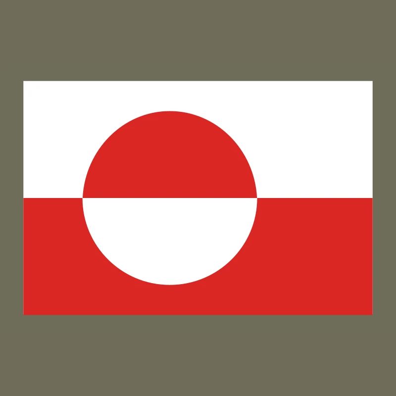 Groenland - drapeau