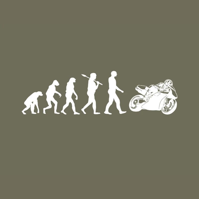 Motorcycle Shirt · Evolution · Biker · Race Machine