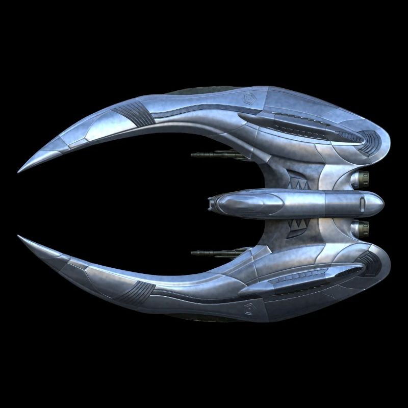 Battlestar Gallactica: Zylonischer Räuber [Draufsicht]