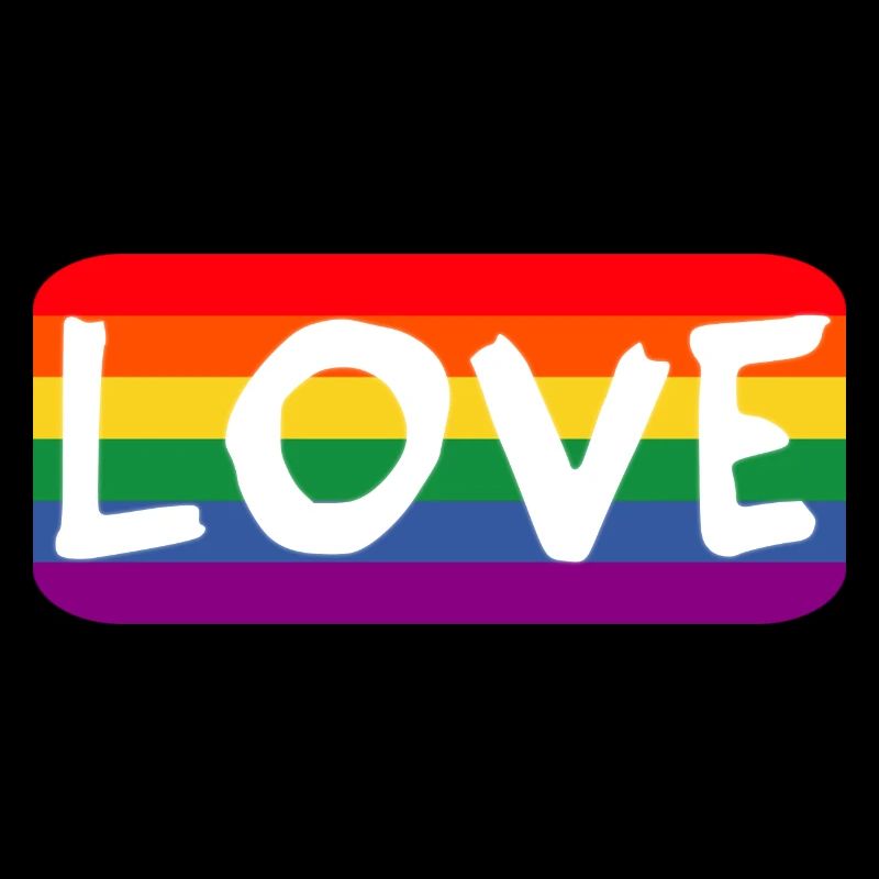 Love Pride Rainbow