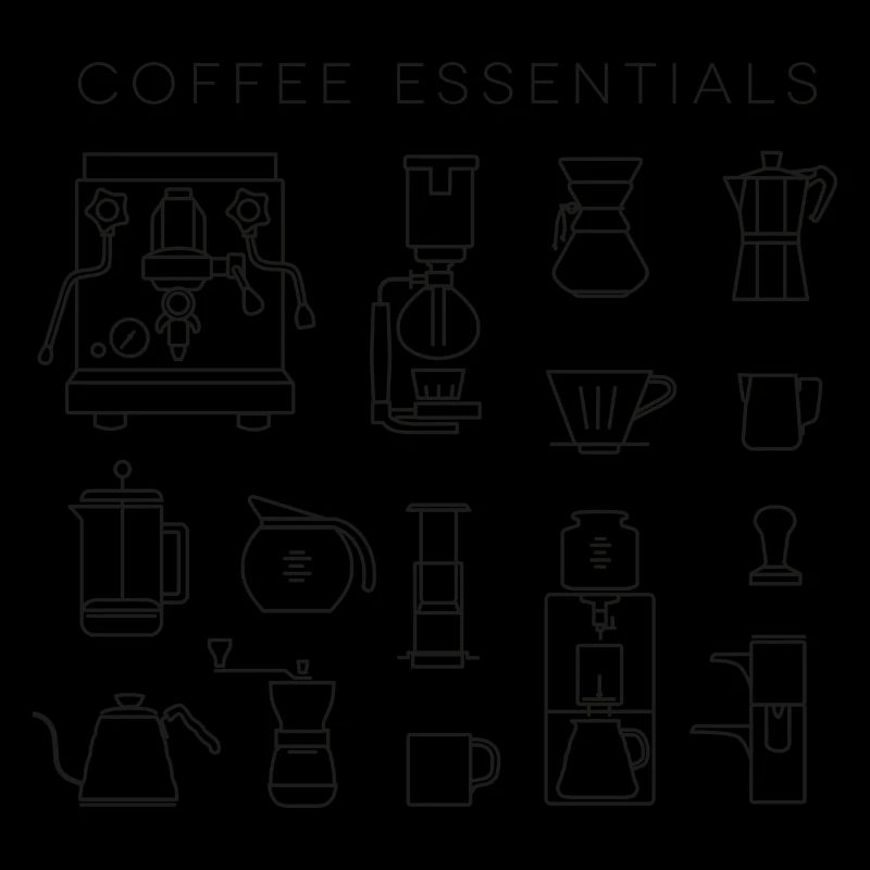 Hipster Coffee Essentials