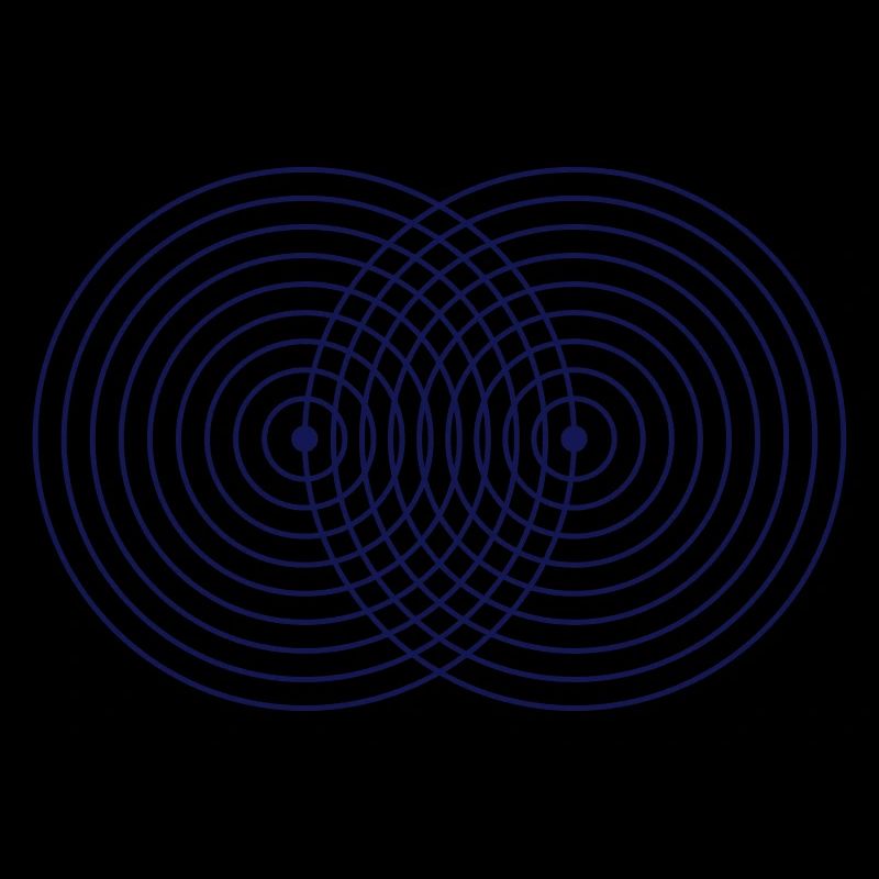 Vesica Piscis Galaxie Heilige Geometrie Evolution