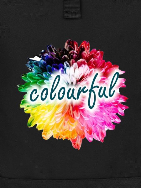 Regenbogenblume Farbexplosion