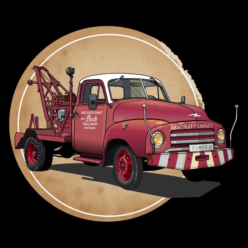 Abschleppwagen Oldtimer