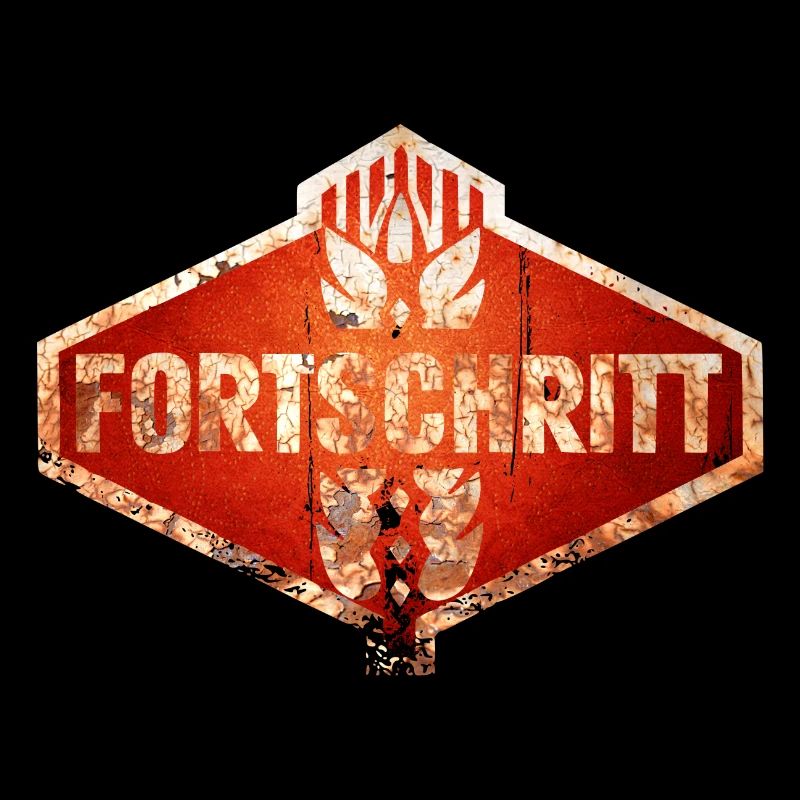 DDR Fortschritt - Traktoren - Vintage Logo Rosti